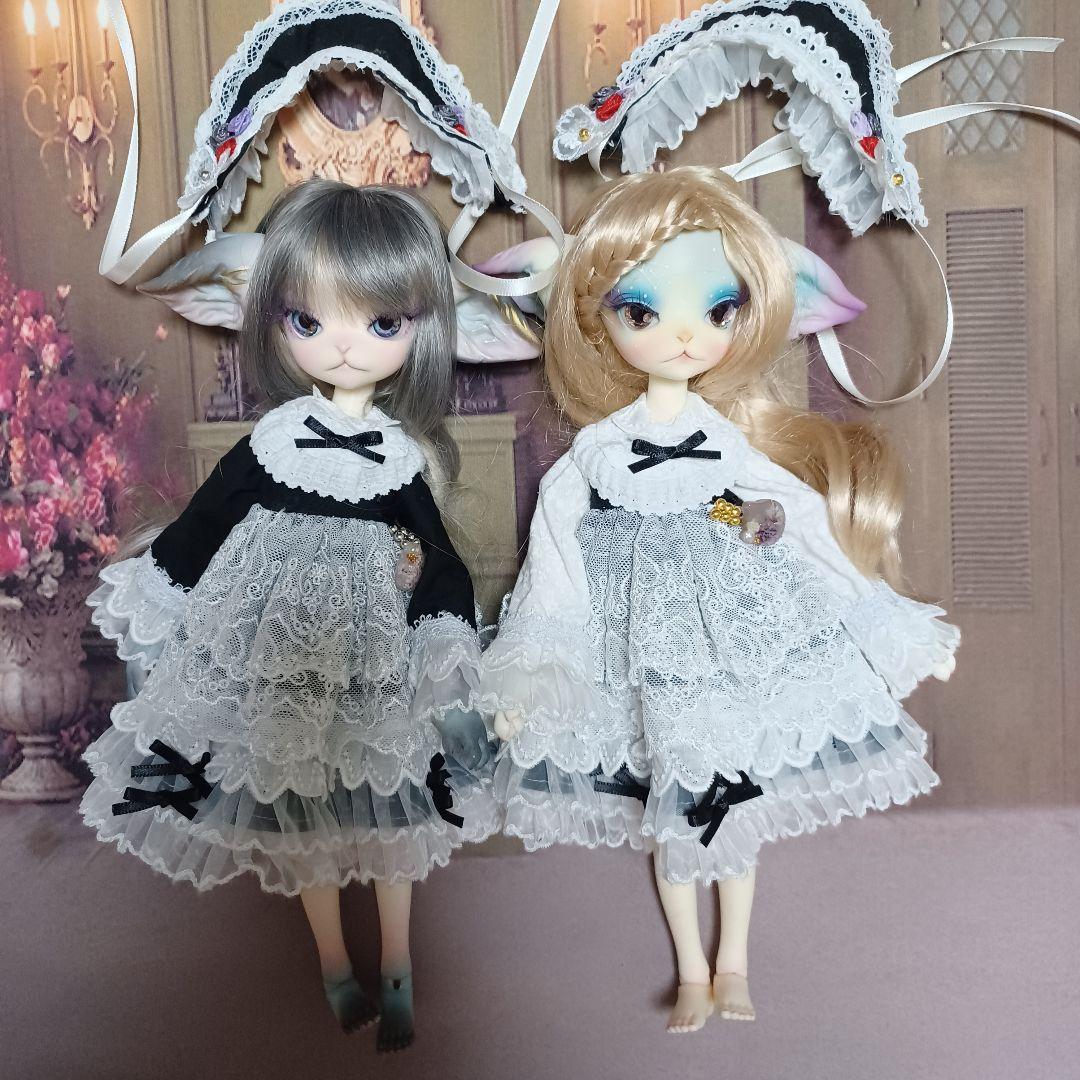 ミスキティサイズ(双子コーデ)ゴスロリ気分かなぁワンピースセット　即購入OK