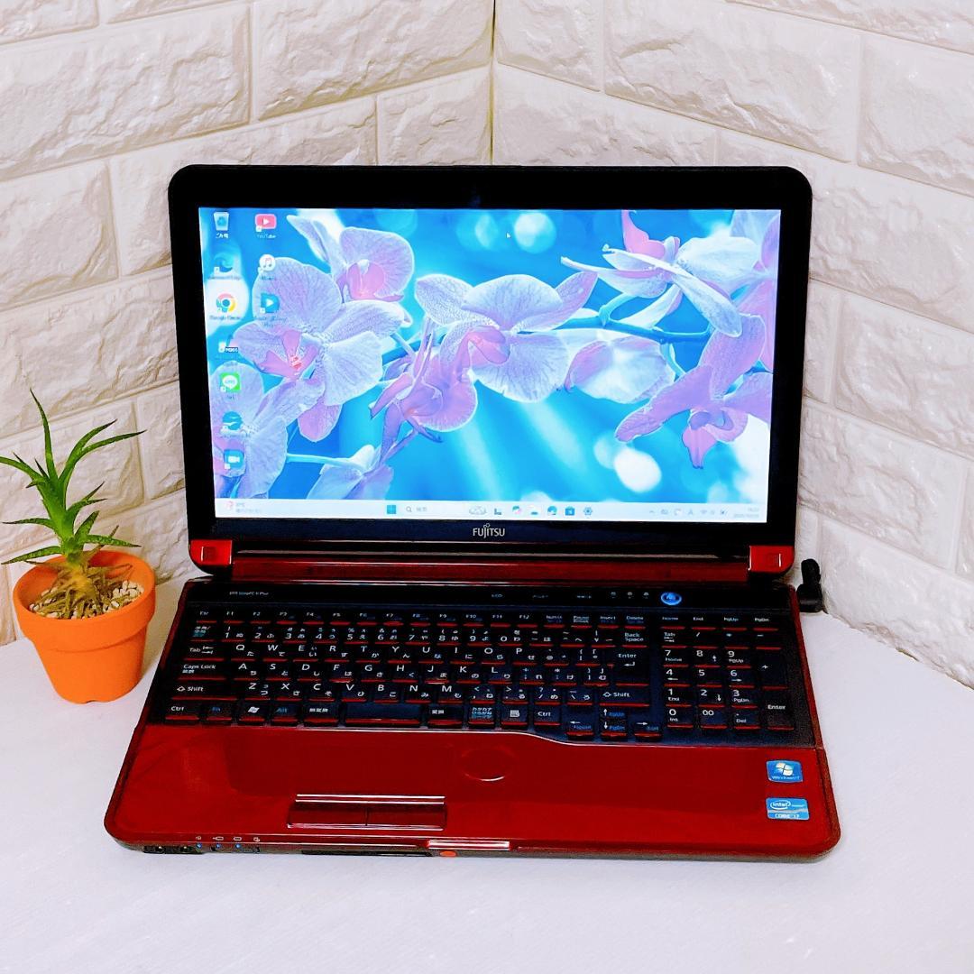 ノートパソコン Windows11 core i7 SSD 富士通 ノートPC