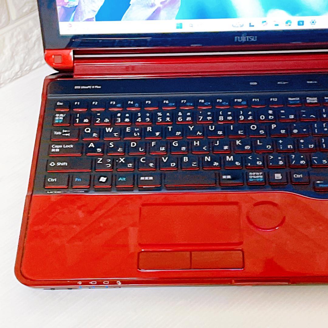 ノートパソコン Windows11 core i7 SSD 富士通 ノートPC