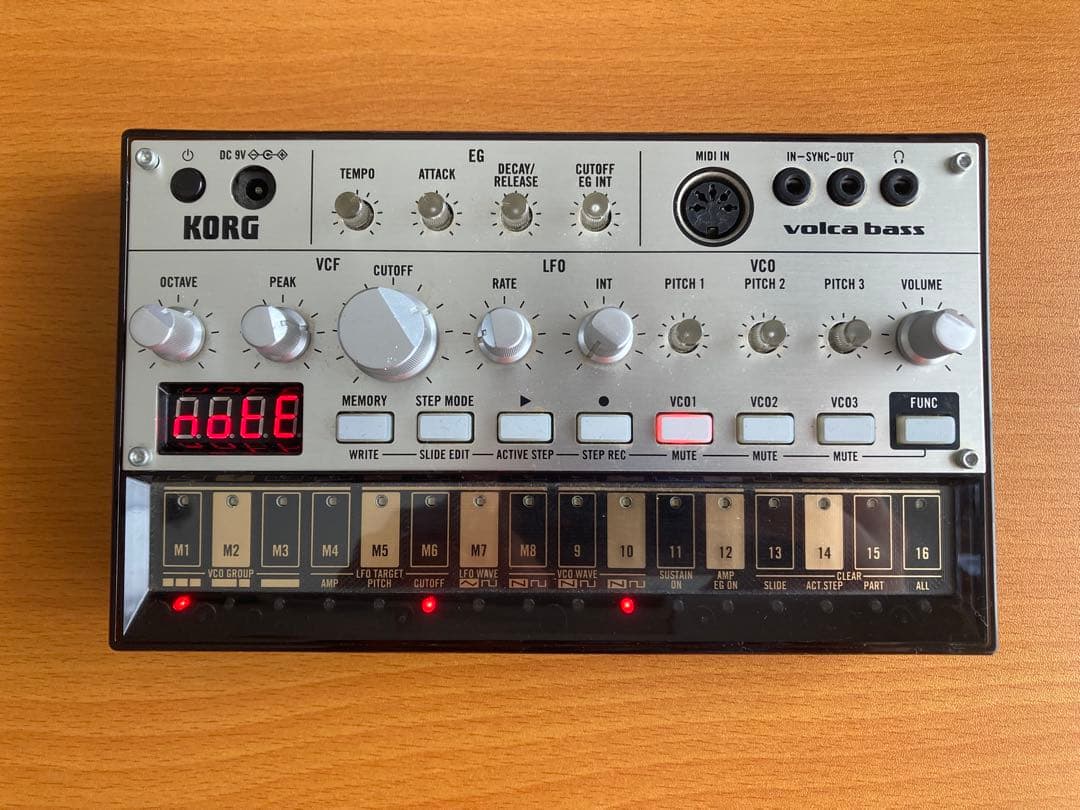 「ジャンク」KORG volca bass アナログシンセサイザー