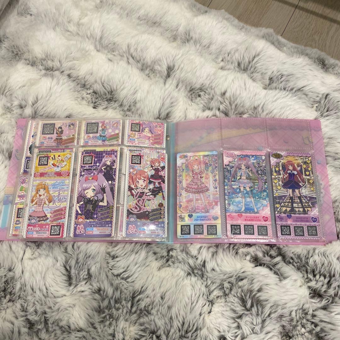 【まとめ売り】バインダー×４/プロモ/トレーディングカードセット プリパラ