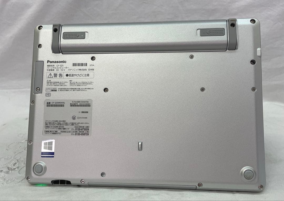 Let's note CF-SZ5 SSD256GB メモリー8 美品　#1