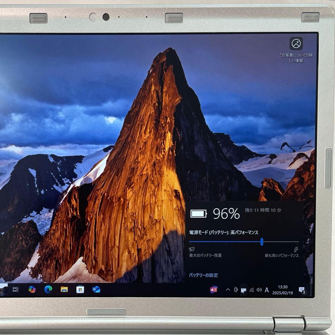 Let's note CF-SZ5 SSD256GB メモリー8 美品　#1