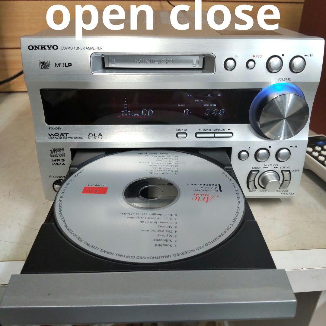 値下げ リペア済 USB/MD/FM/AM/AUX/OPT ONKYO 70W