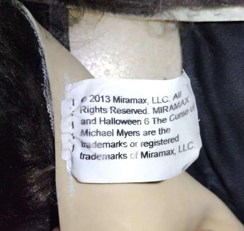 トリックオアトリートスタジオ ハロウィン6 マイケル・マイヤーズ ラバーマスク