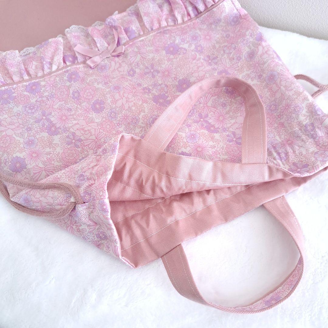 入園入学セット レッスンバッグ 上履き入れ お着替え袋 花柄 女の子