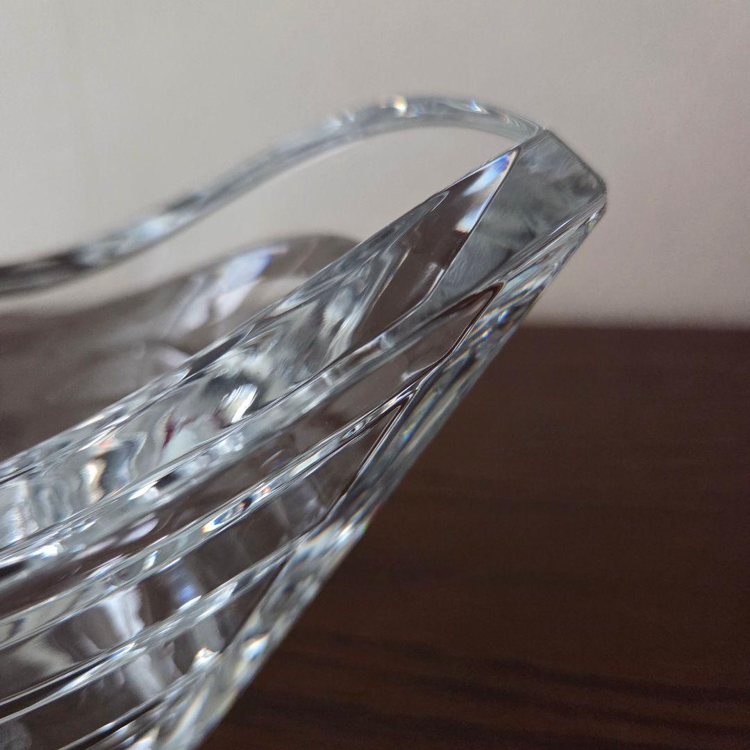 Baccarat バカラ クリスタル ウェーブボウル 花器 フラワーベース