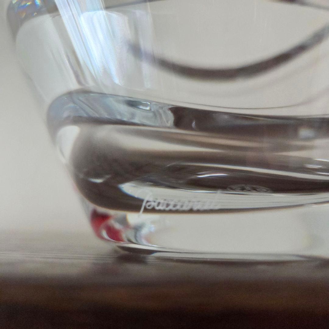 Baccarat バカラ クリスタル ウェーブボウル 花器 フラワーベース