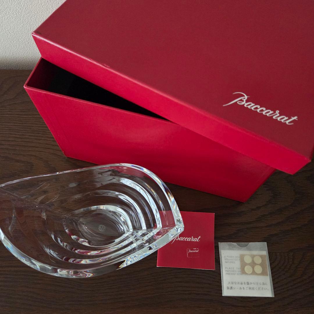 Baccarat バカラ クリスタル ウェーブボウル 花器 フラワーベース