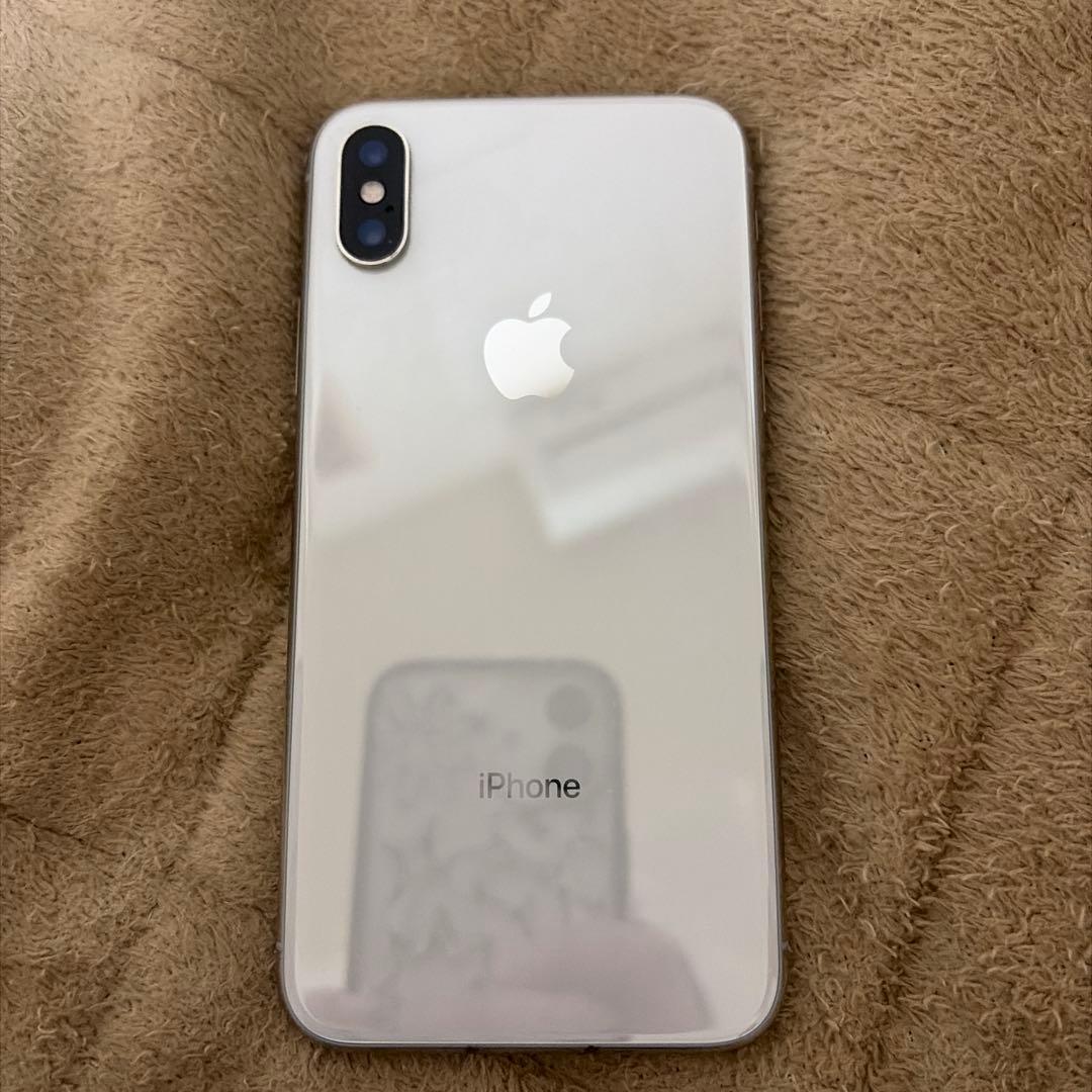 Apple iPhone X シルバー 本体64GB simフリー