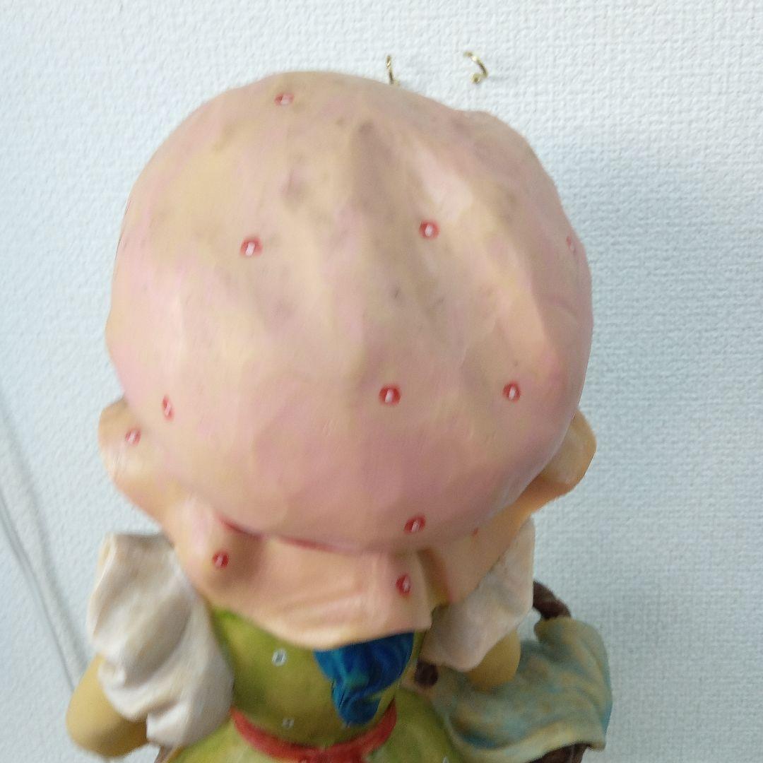 レトロ　女の子　男の子　の置物イタリア製　未清掃