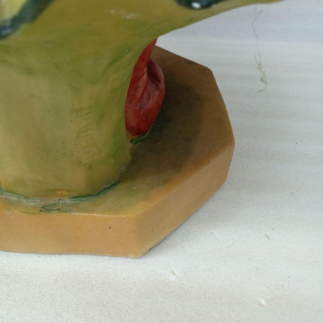 レトロ　女の子　男の子　の置物イタリア製　未清掃