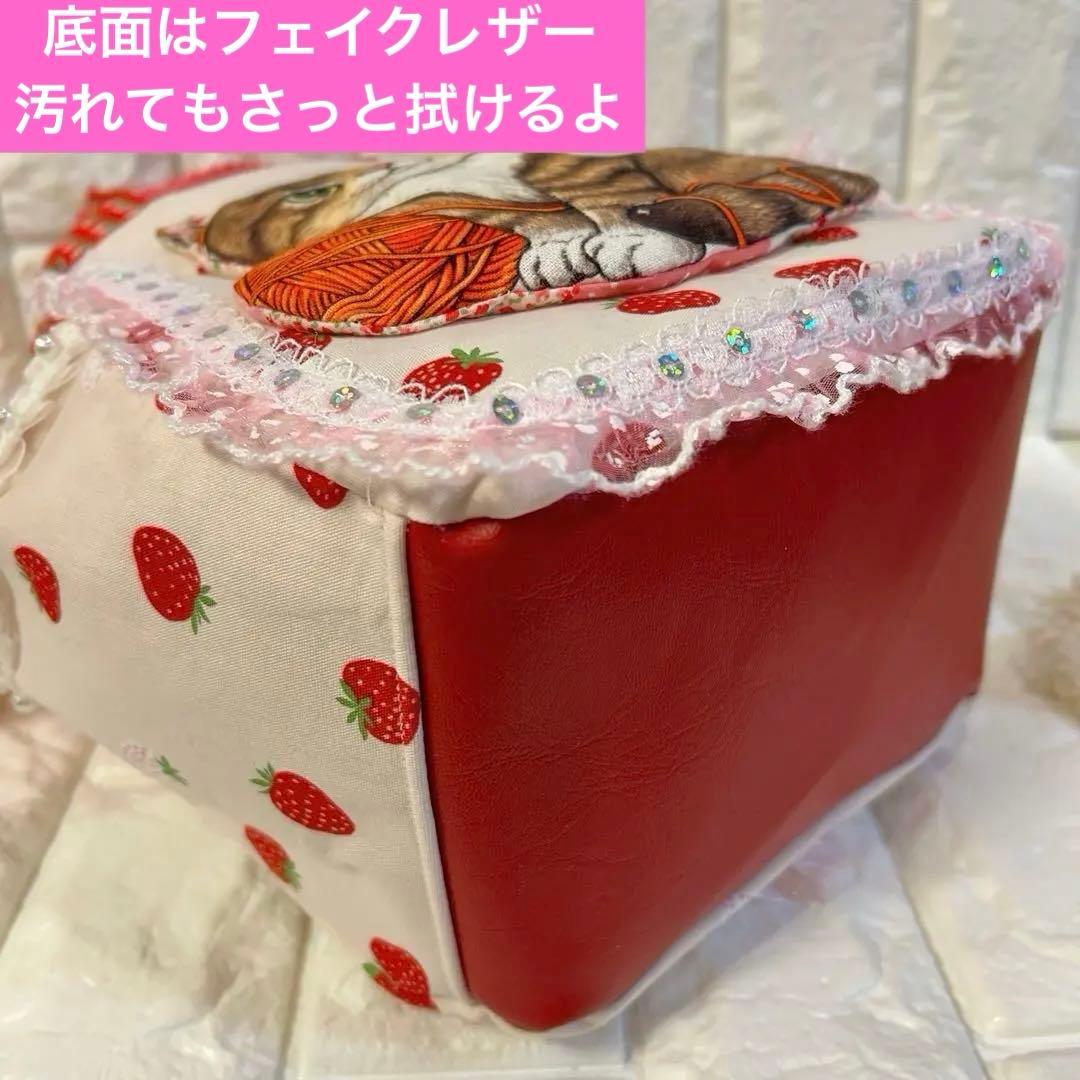 ゆ*ら様 茶トラちゃんバック＆ポーチ2個セット　リトルヤーンハンターズ　コヤンイ