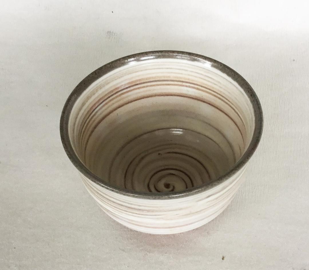 抹茶盌　刷毛目割高台 抹茶 茶碗　茶道具