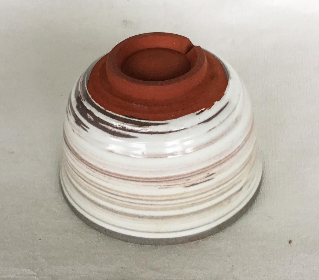 抹茶盌　刷毛目割高台 抹茶 茶碗　茶道具