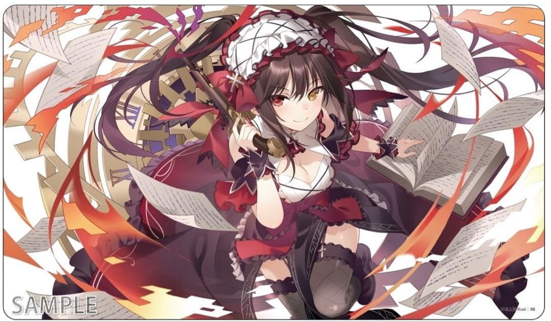 デート・ア・ライブ　時崎狂三　スリーブ&プレイマット　セット