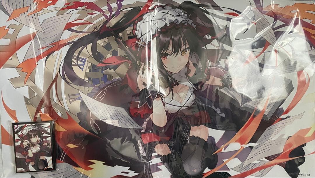 デート・ア・ライブ　時崎狂三　スリーブ&プレイマット　セット