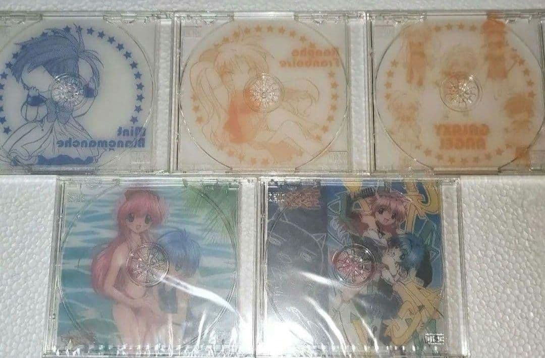 超希少。ギャラクシーエンジェル 未開封 特典CDケース セット