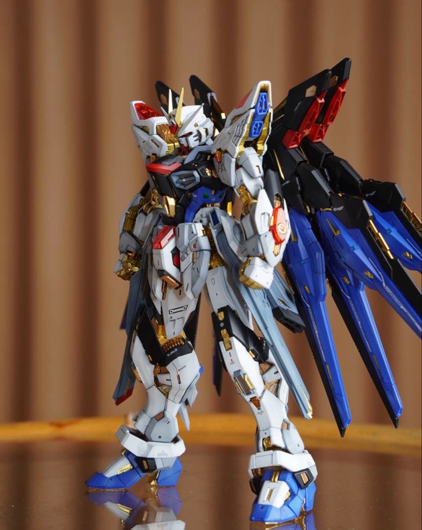 MGEX ストライクフリーダムガンダム　塗装完成品　ダイキャストフレーム