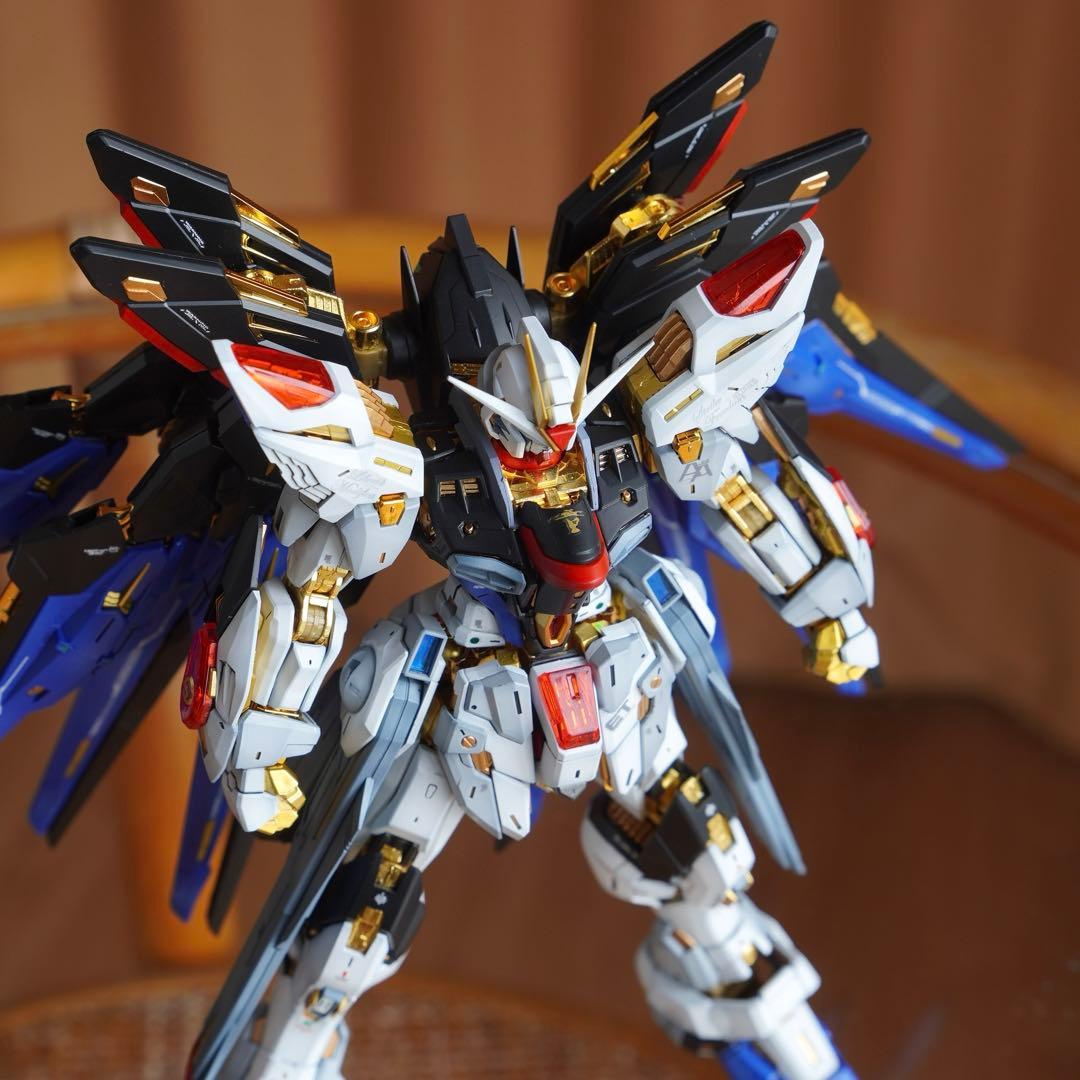 MGEX ストライクフリーダムガンダム　塗装完成品　ダイキャストフレーム