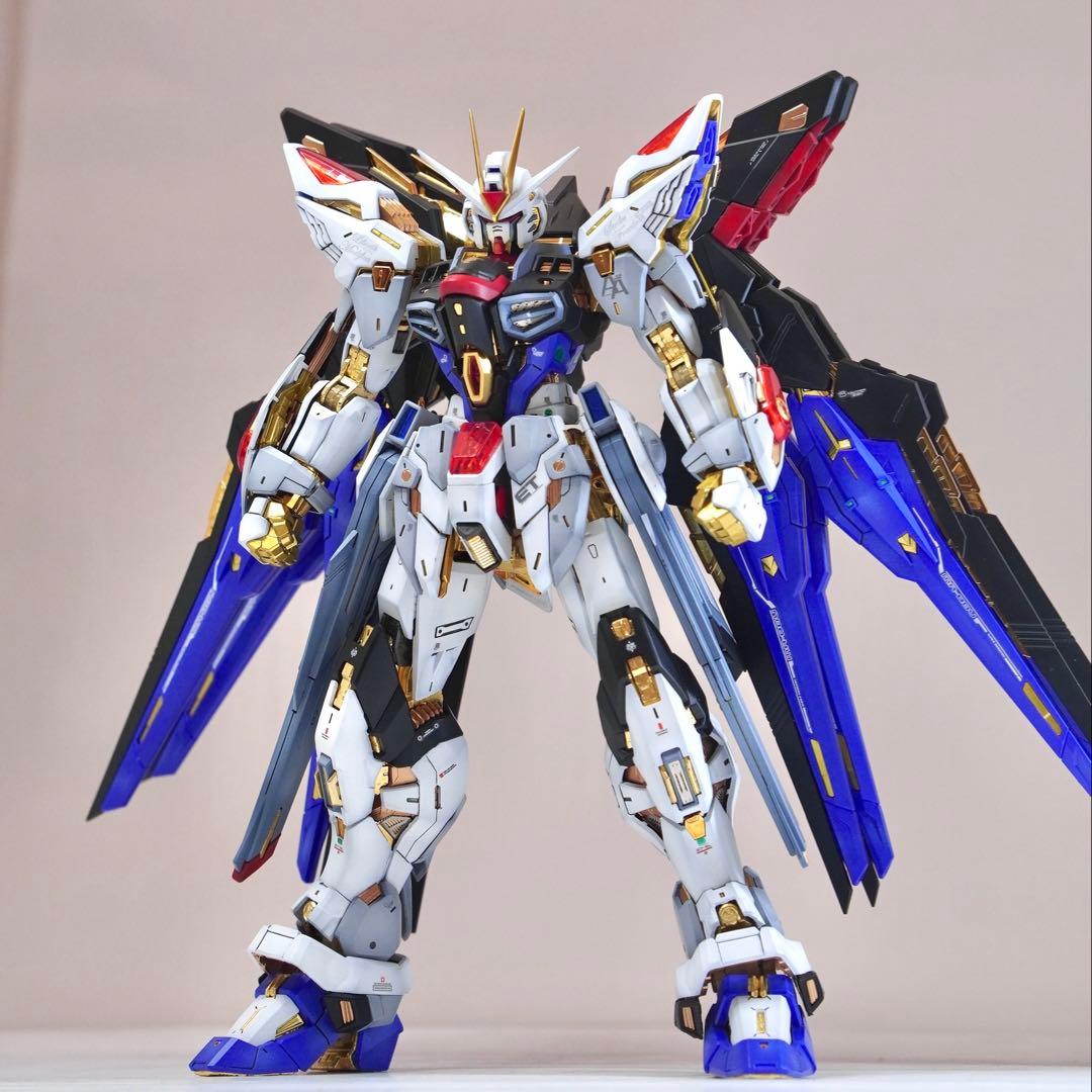 MGEX ストライクフリーダムガンダム　塗装完成品　ダイキャストフレーム