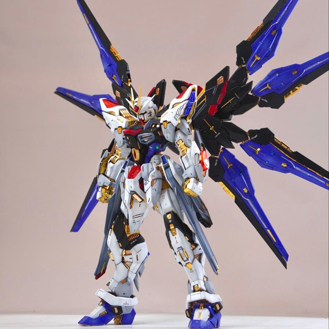MGEX ストライクフリーダムガンダム　塗装完成品　ダイキャストフレーム