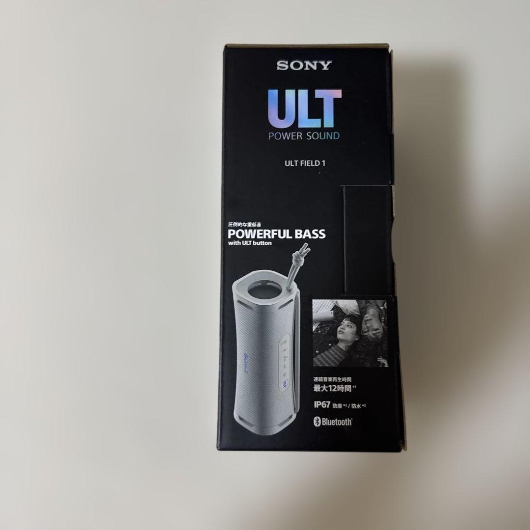 新品　SONY ソニー ワイヤレススピーカー オフホワイト Bluetooth
