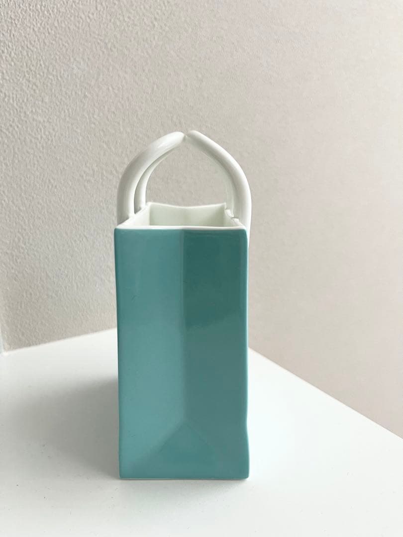 Tiffany & Co. 水色ショッピングバッグ置物