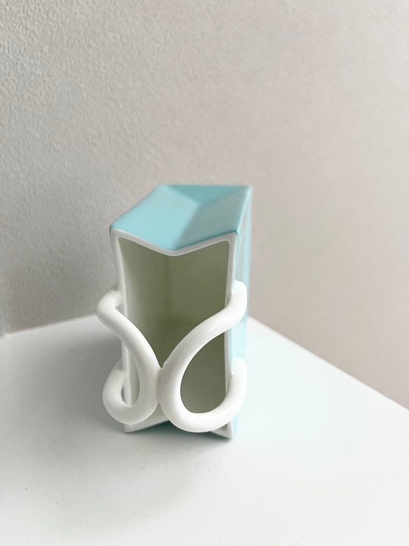 Tiffany & Co. 水色ショッピングバッグ置物