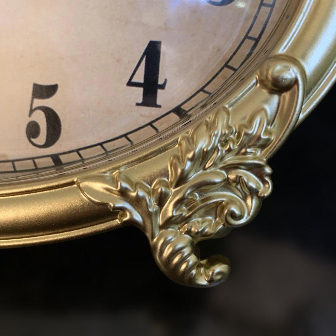 購入禁止　⭐︎美さん専用です⭐︎リボン置き時計 AK-359