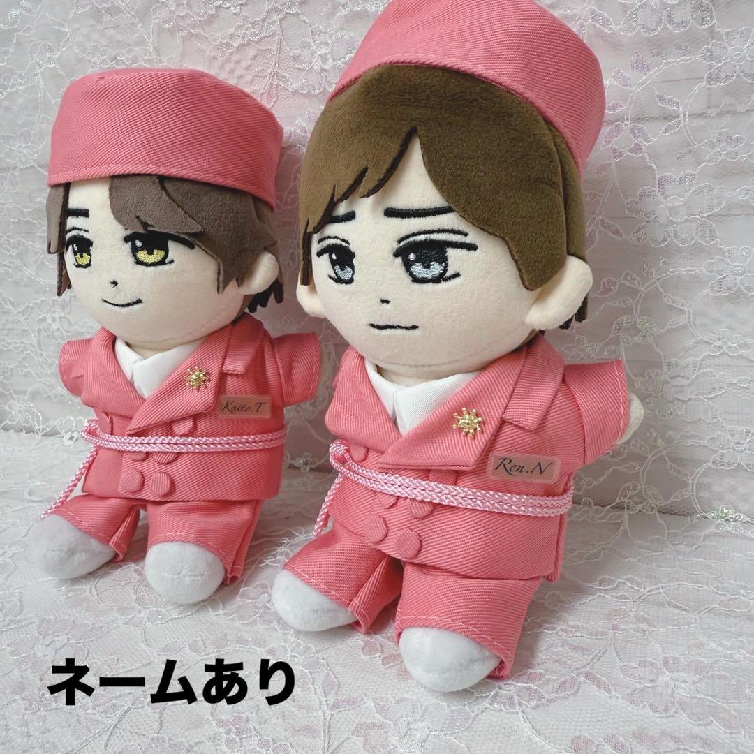 はぴぬい　ぬい服　キンプリ　ピンクコーデ