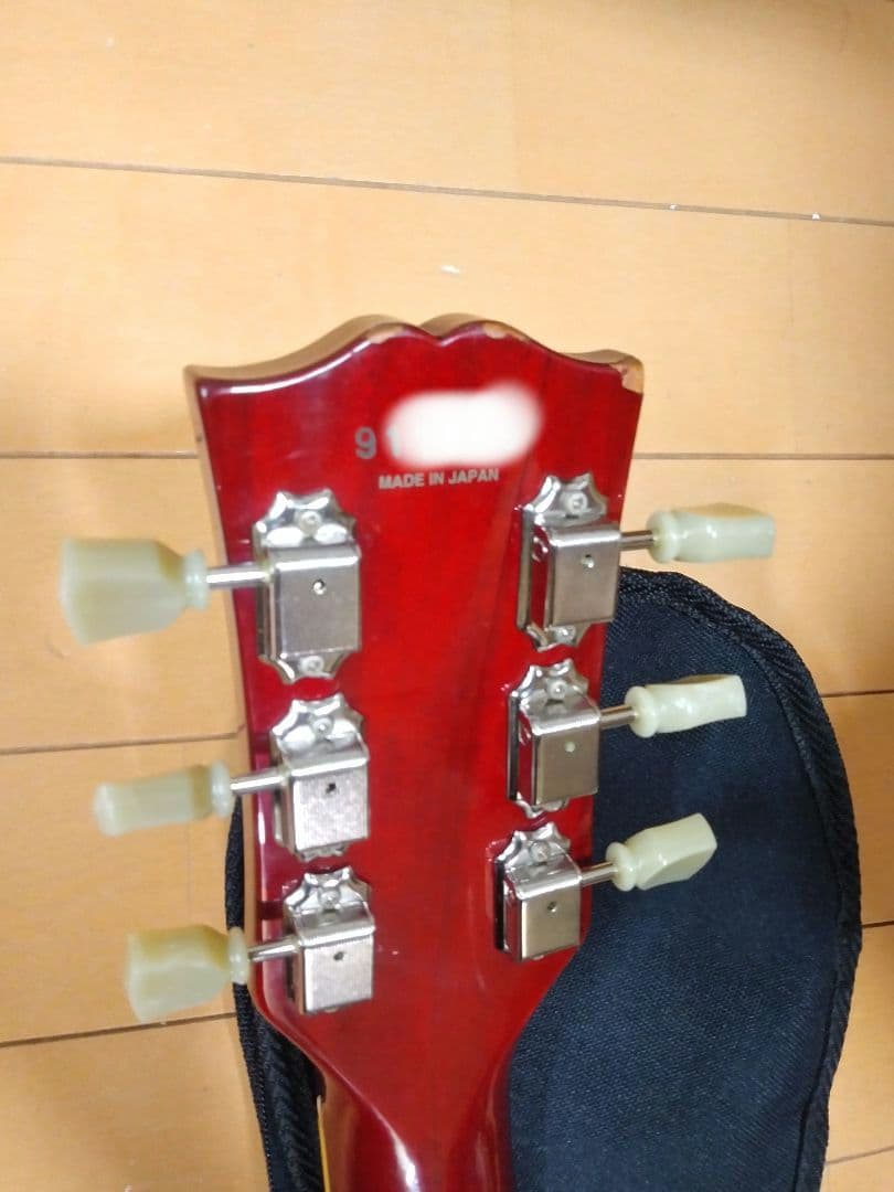 エピフォン　レスポールスタンダード　ギブソンヘッド　MADE IN JAPAN