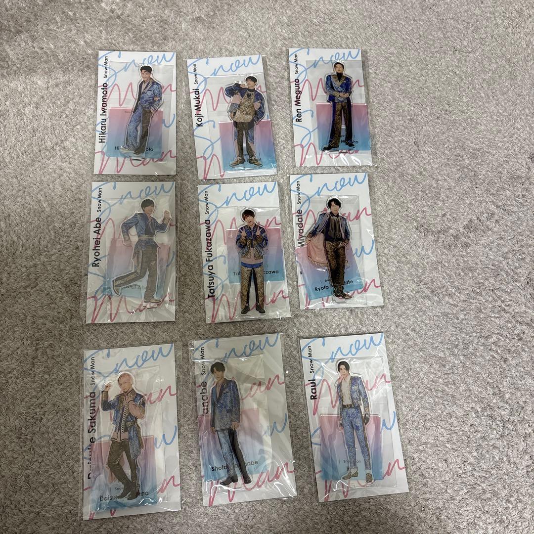  Man アクスタ　9人　セット売り