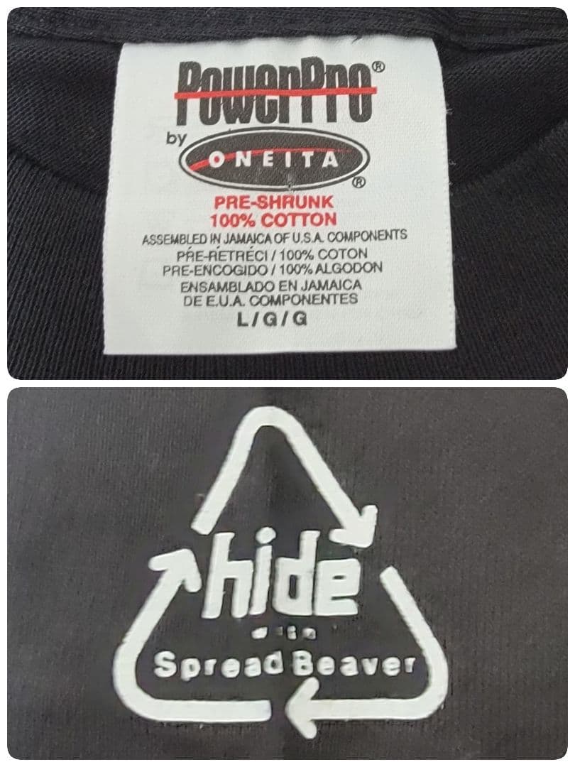 ミント級 hide with Spread Beaver チロリン Tシャツ