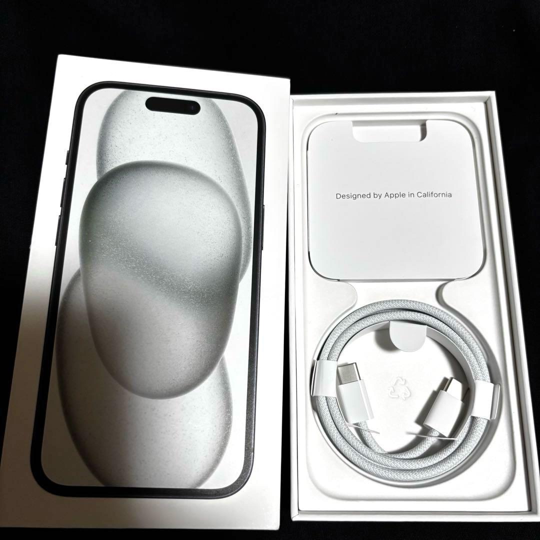 Apple iPhone15 128GB BLACK バッテリー99%