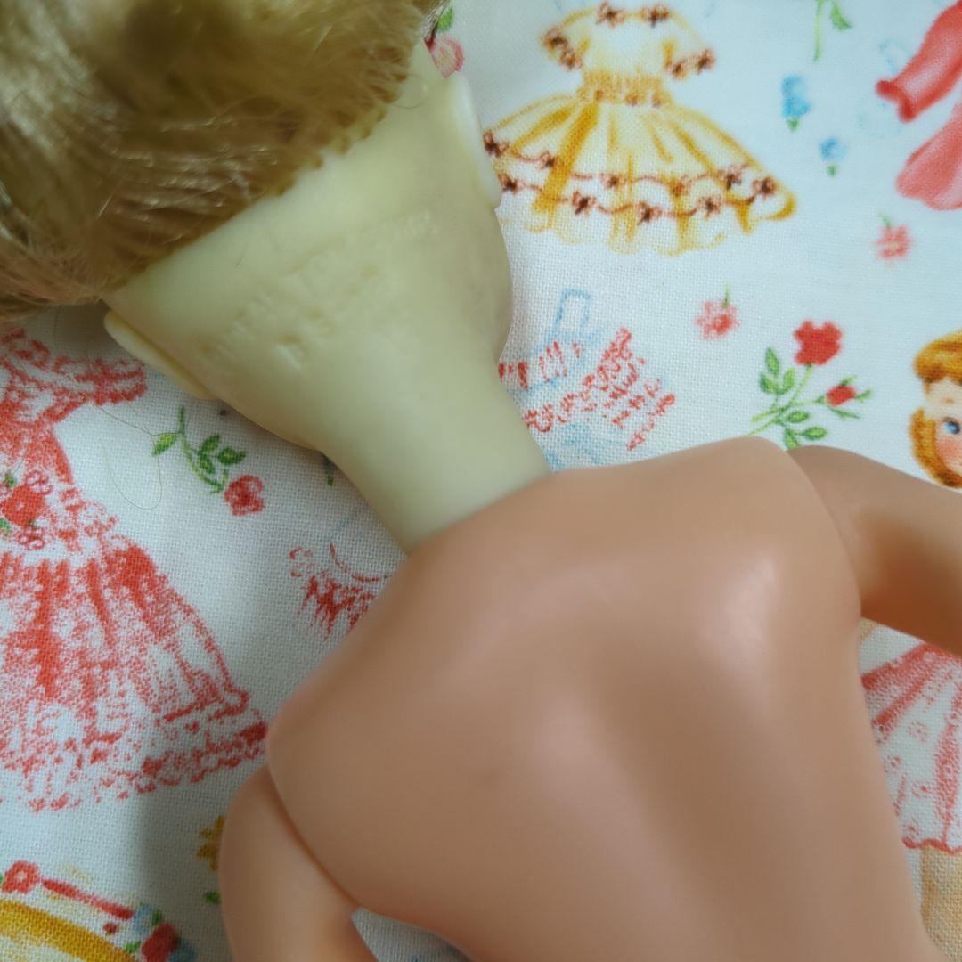 ロングヘアーのタミーちゃんお人形&オリジナルお洋服「オーバースカート」