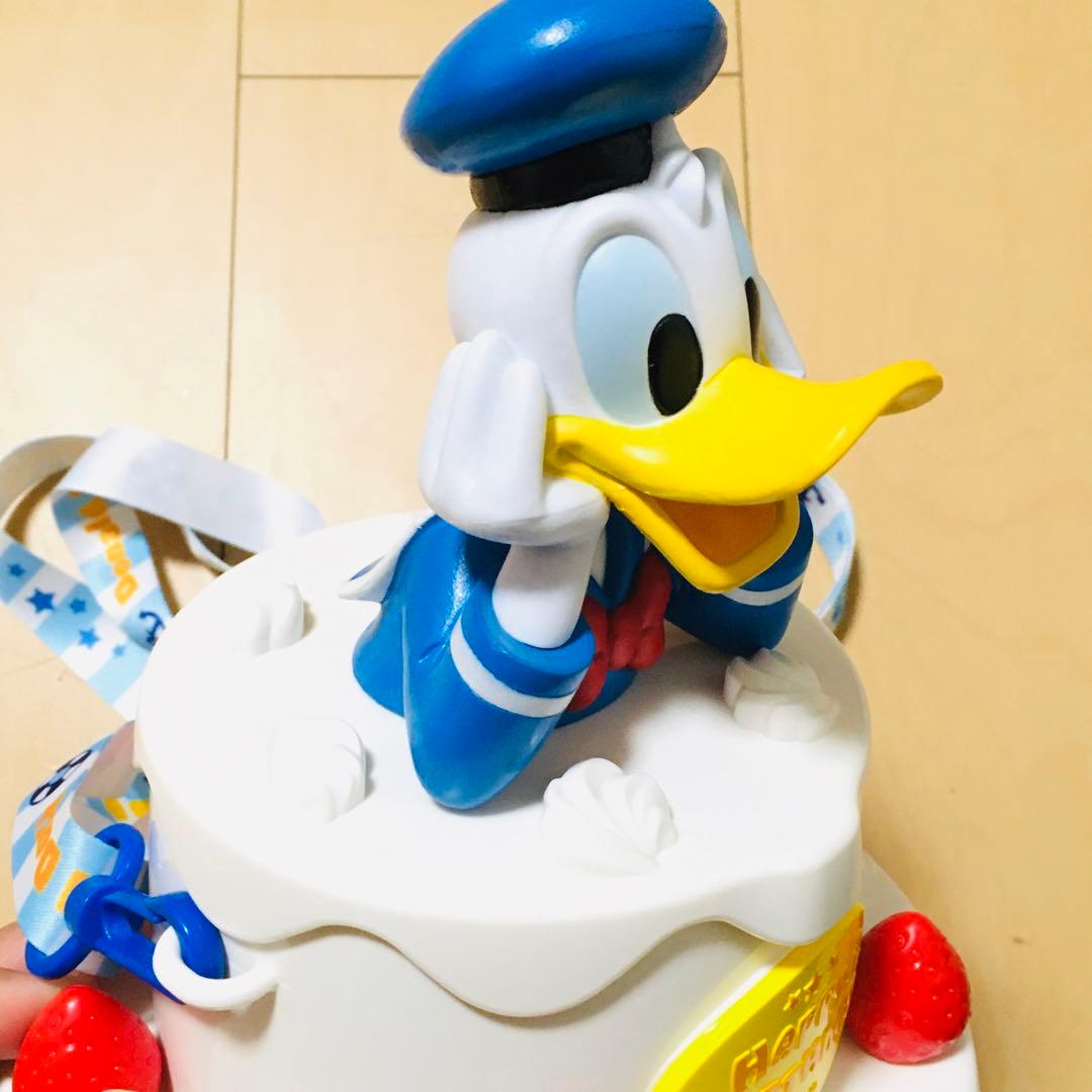 ドナルド　ミッキー　ポップコーンバケット　バースデーケーキ　３５周年　ディズニー