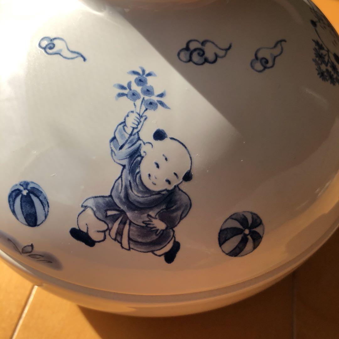 蚊取り線香ポット。ポーセラーツ作品。