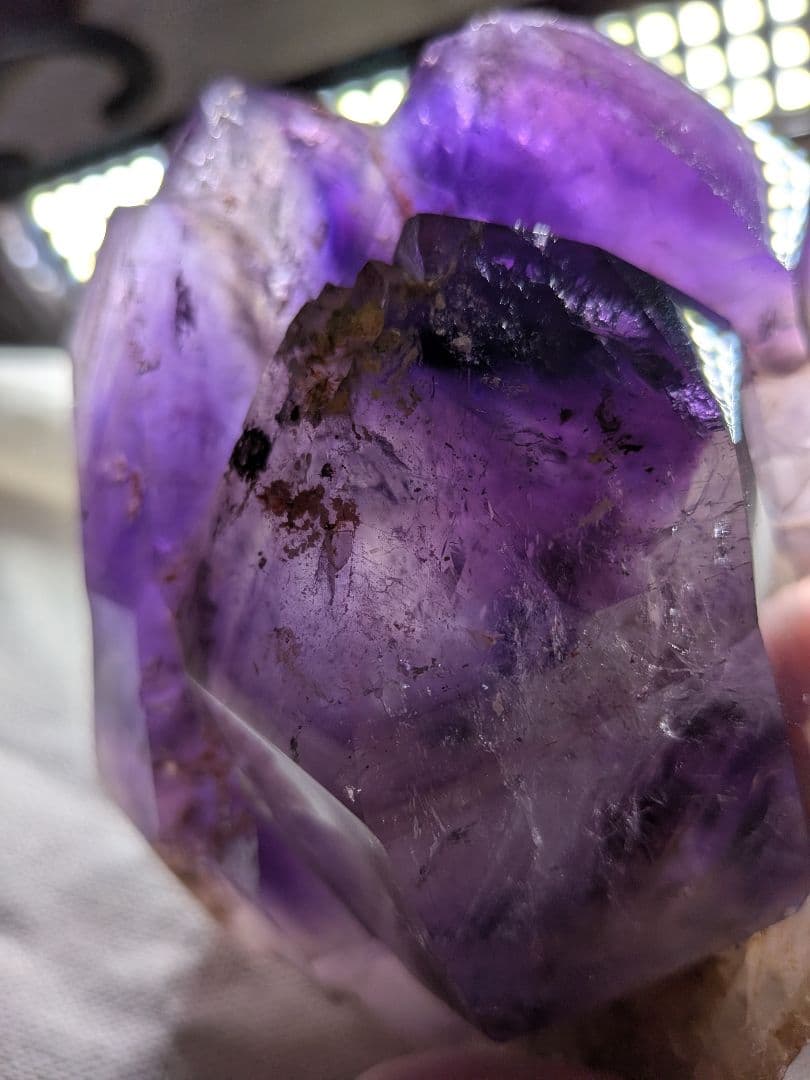 28日まで値下げしました。エレスチャルアメジスト