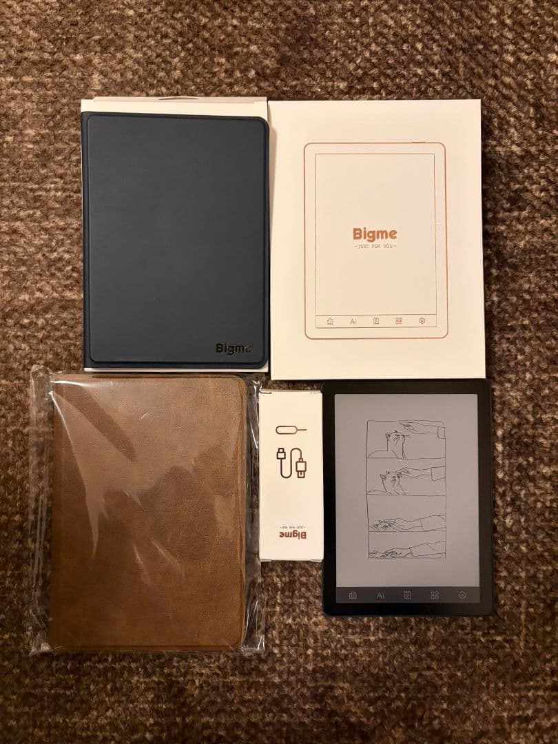 Bigme B6カラー電子書籍リーダー 本体 ブラック