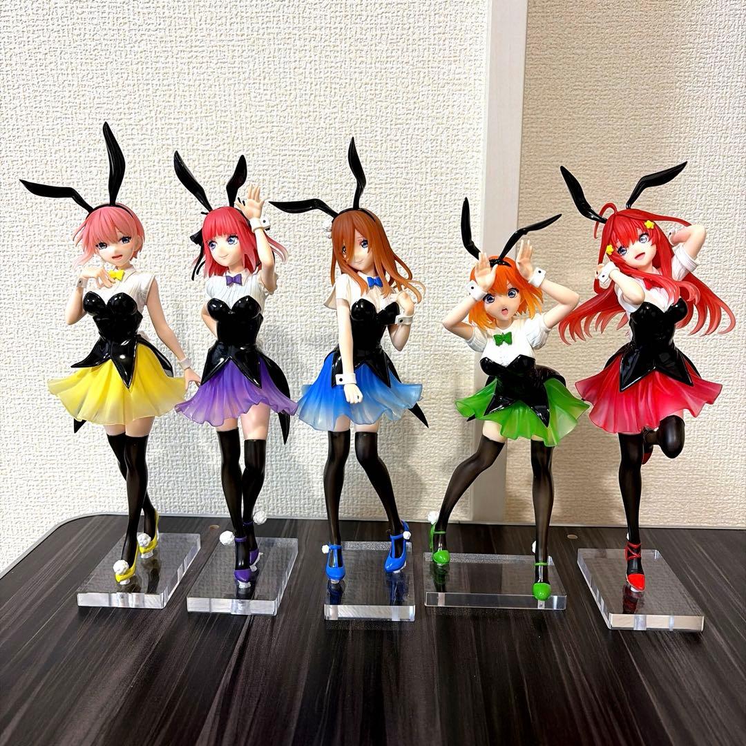 trio try It 五等分の花嫁 バニーガールフィギュアセット