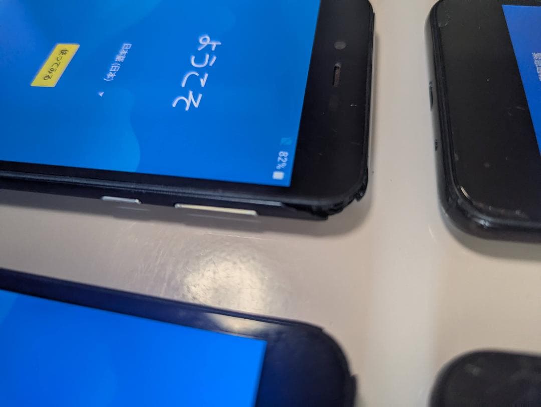 【ジャンク8台セット】AQUOS sense basic 702SH ブラック