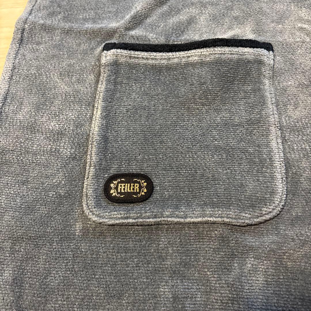 希少　FEILERエプロン　フェイラー　エプロン　グレー