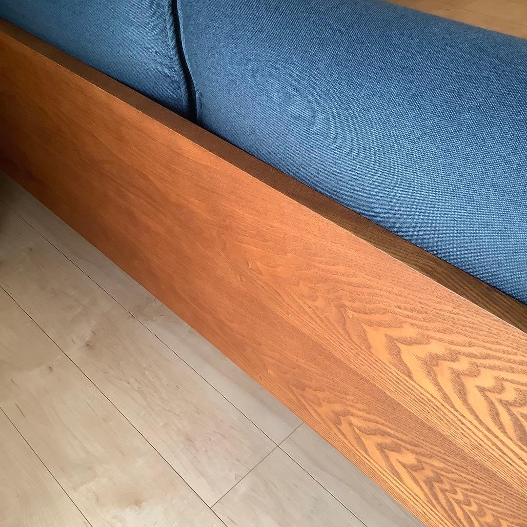 unico ALBERO ソファ3S WA/BL-K93 3シーター