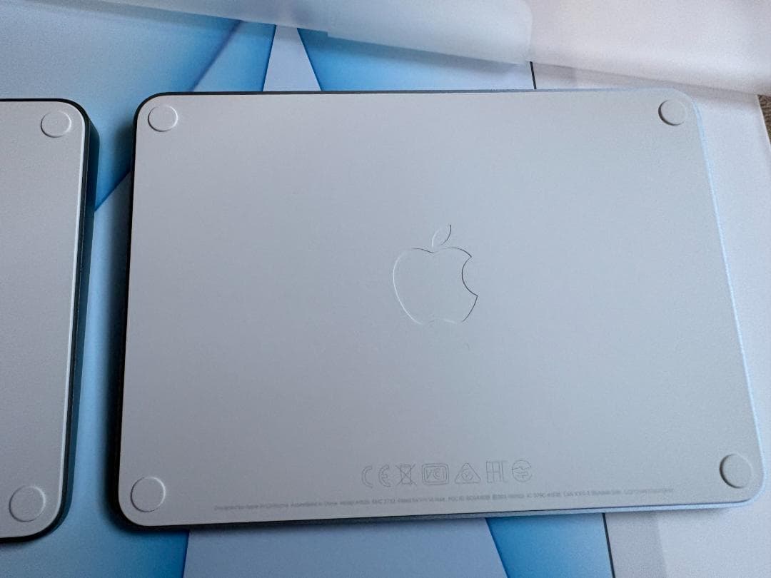 【極美品】iMac 24 M1 ブルー 16GB USキー Trackpad