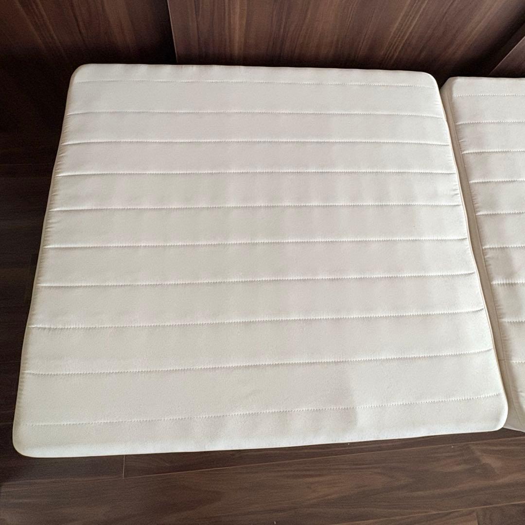 【送料込み】マットレスベッド 分割式 セミシングル ショート丈 脚30cm