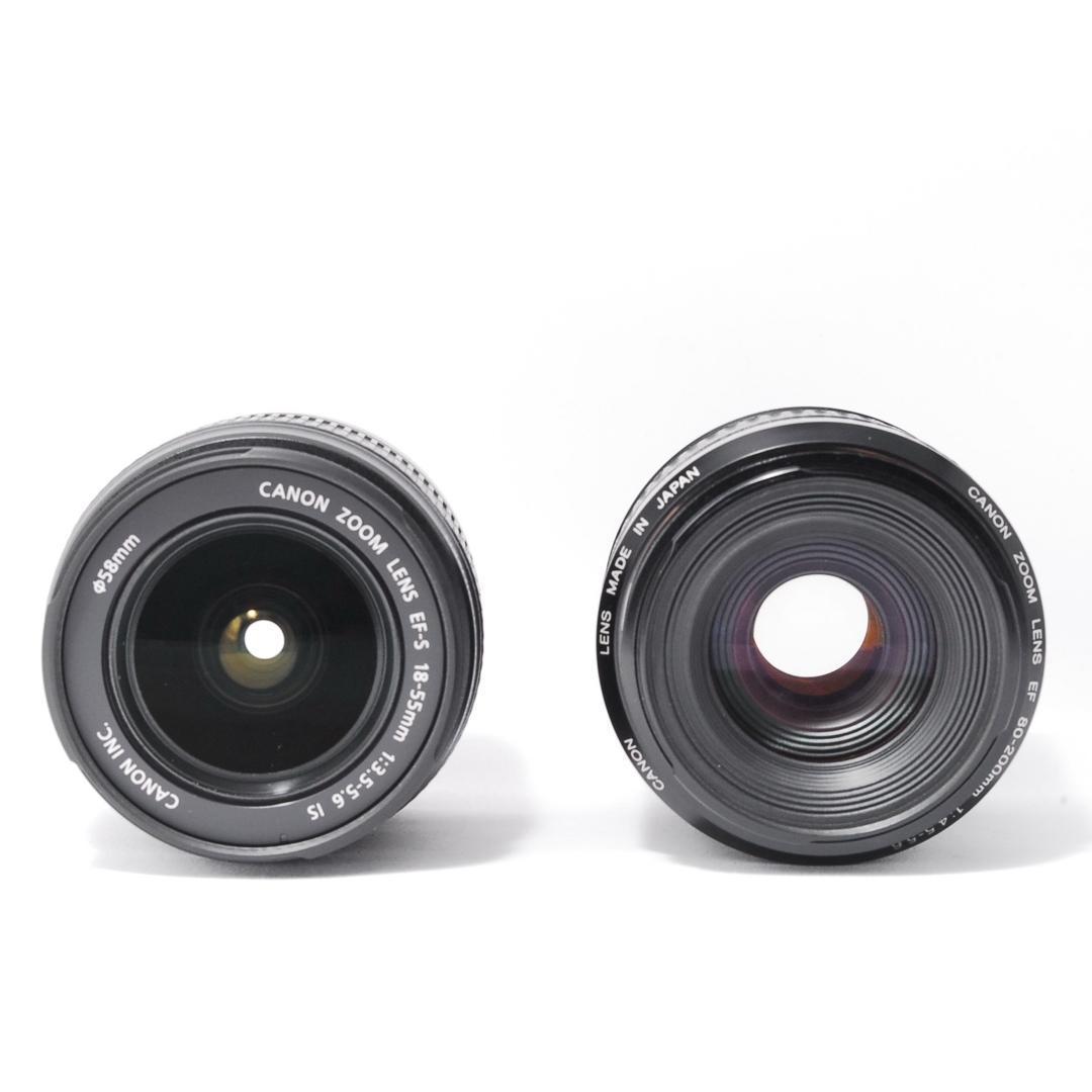 Canon kiss X9 美品 Wi-Fi搭載 ダブルレンズ すぐ使える