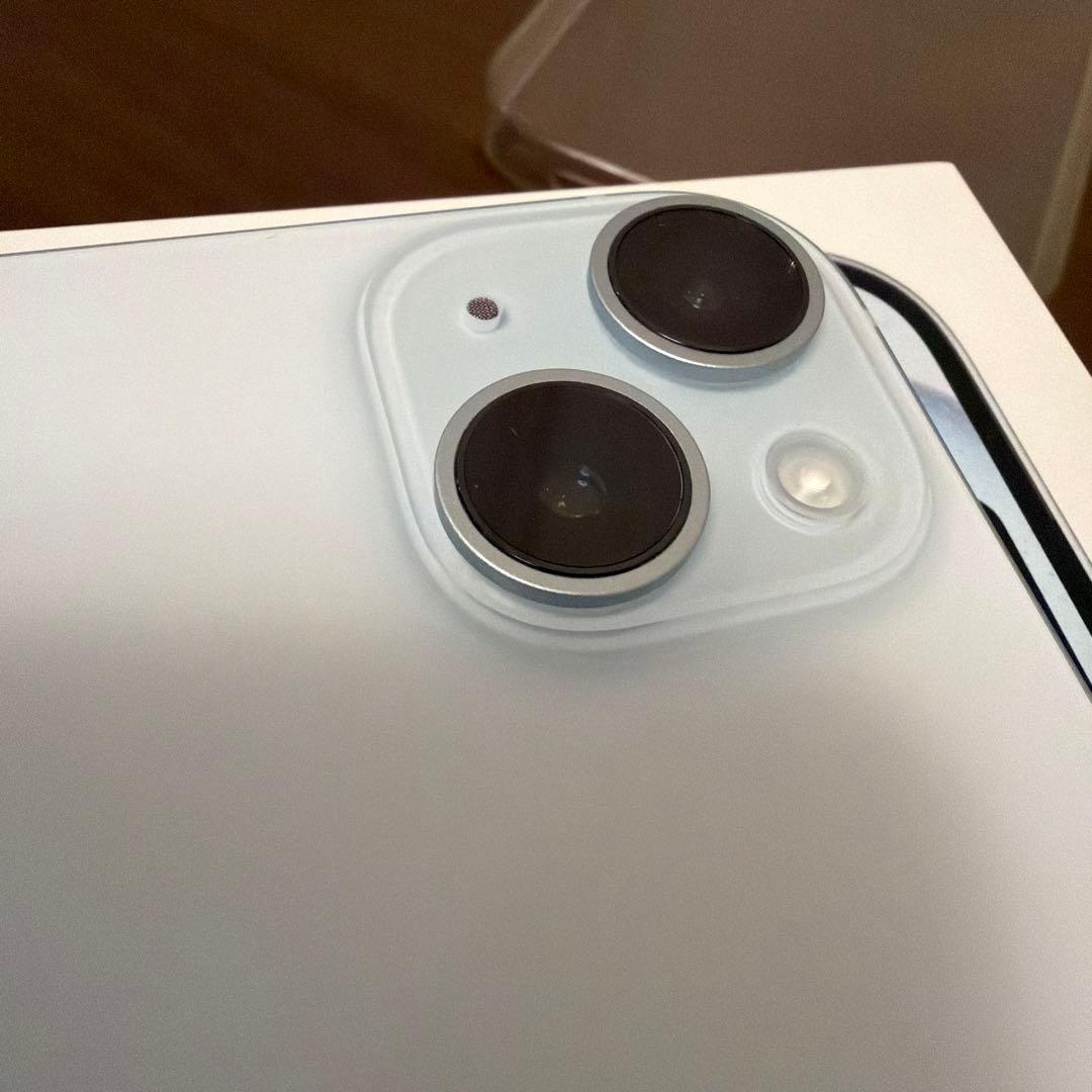 Apple iPhone 15 ブルー 128GB 最大容量91% SIMフリー