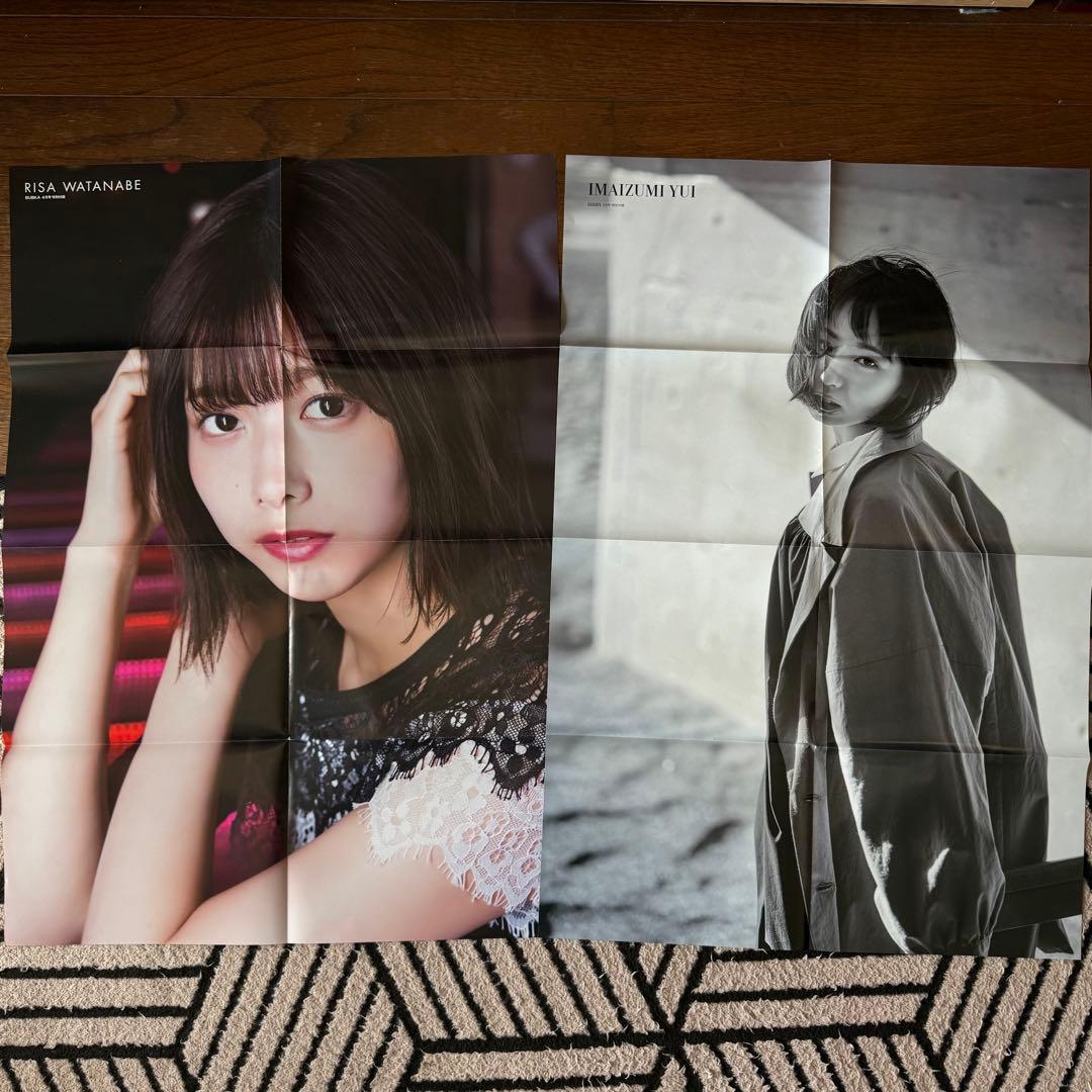 欅坂46 けやき坂本46 付録ポスター ファイル まとめ売り