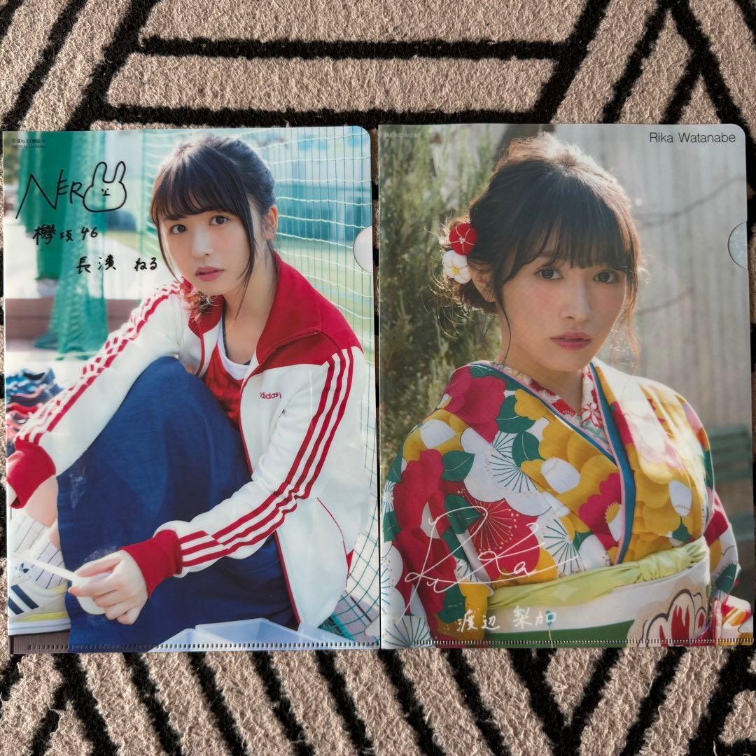 欅坂46 けやき坂本46 付録ポスター ファイル まとめ売り